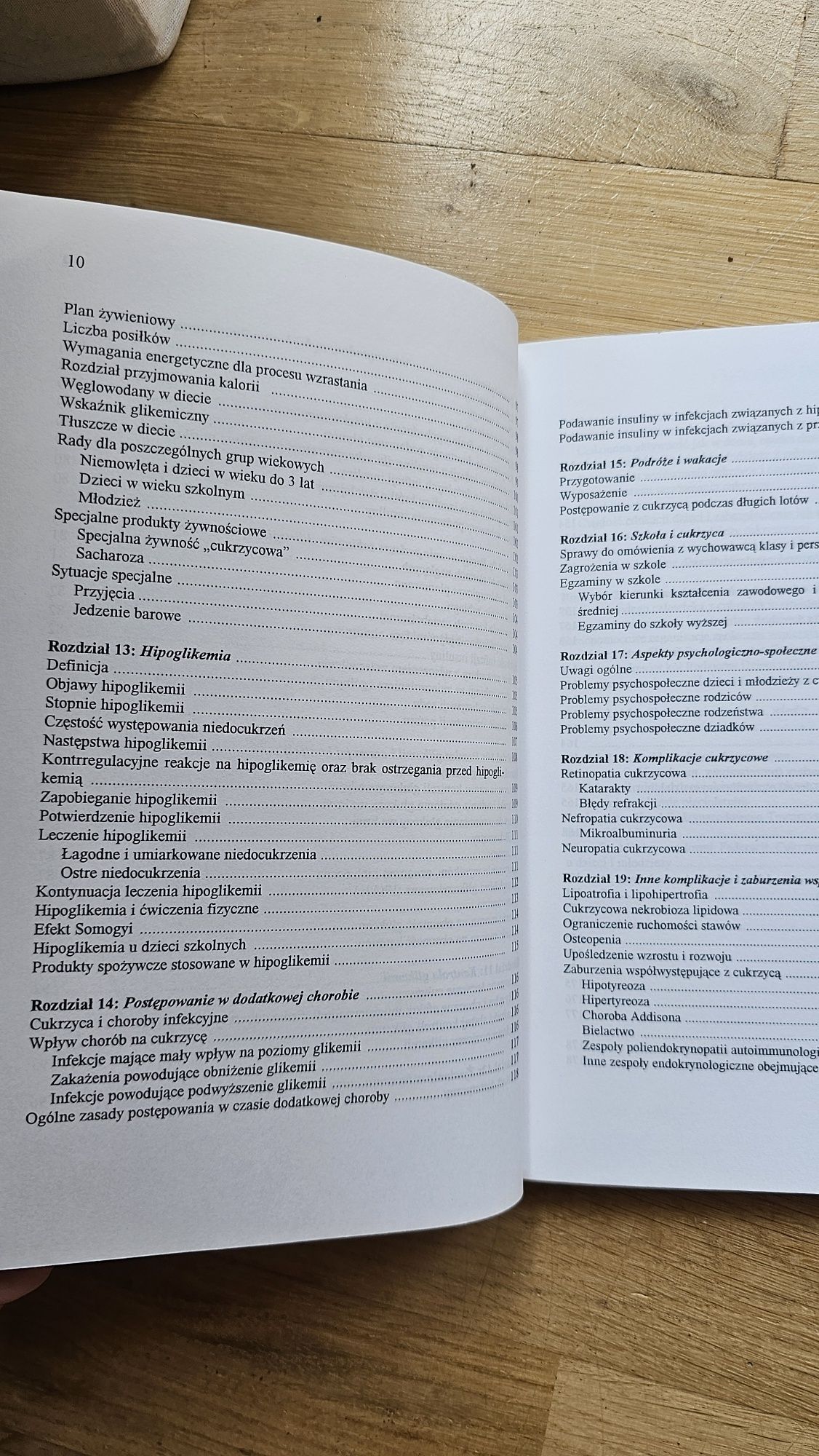 Książka cukrzyca wieku dzieciecego