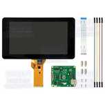 Ecrã TFT tátil 7" para raspberry pi 3 + Caixa (parede ou secretária)