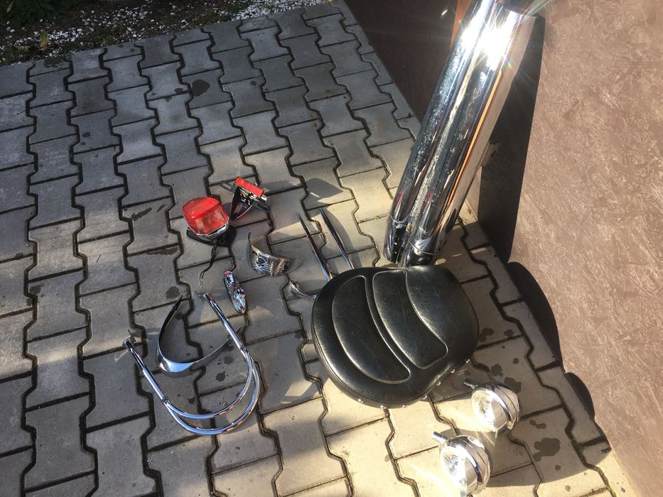 Yamaha xvz Royal star Venture. mocowanielampy i inne  tyl, lampa