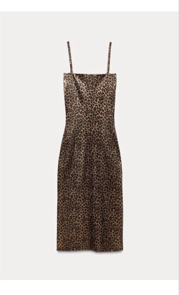 Сукня Zara, леопардовий принт.