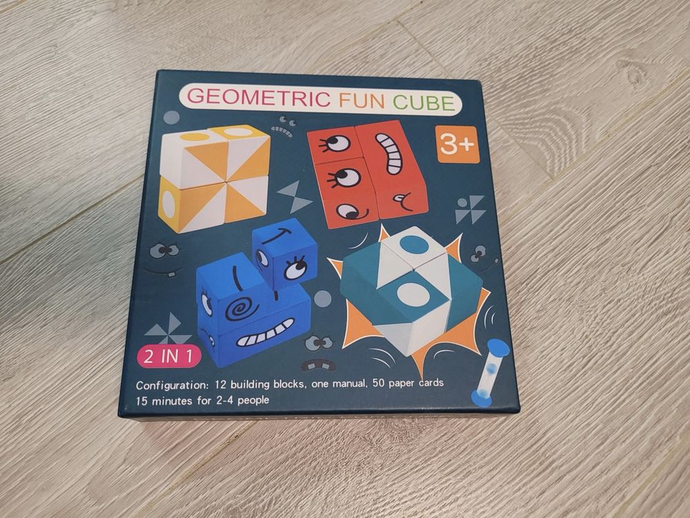 Geometric fun cube gra