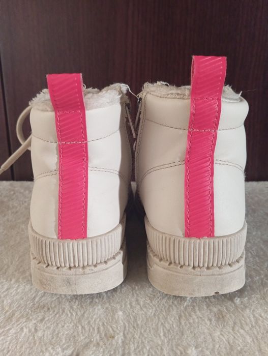 Buty za kostkę ocieplane