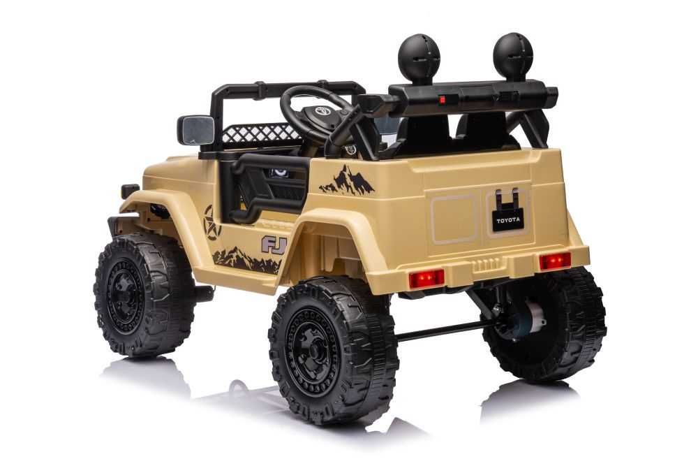 Autko na akumulator TOYOTA FJ 4x4 JEEP dżip dzieci auto jeździk pojazd