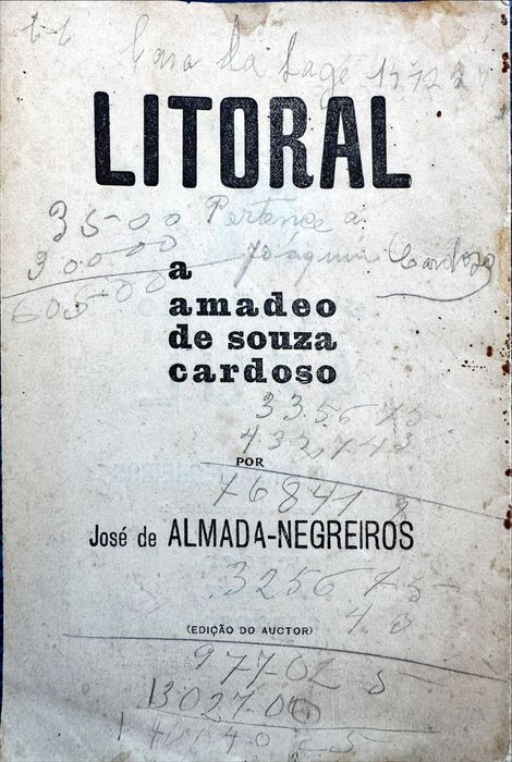 Almada Negreiros - Litoral - 1916 - a Amadeu de Sousa Cardoso