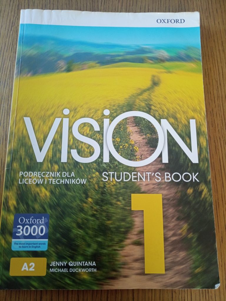 Podręcznik j.angielski Vision 1 Oxford J.Quintana A2