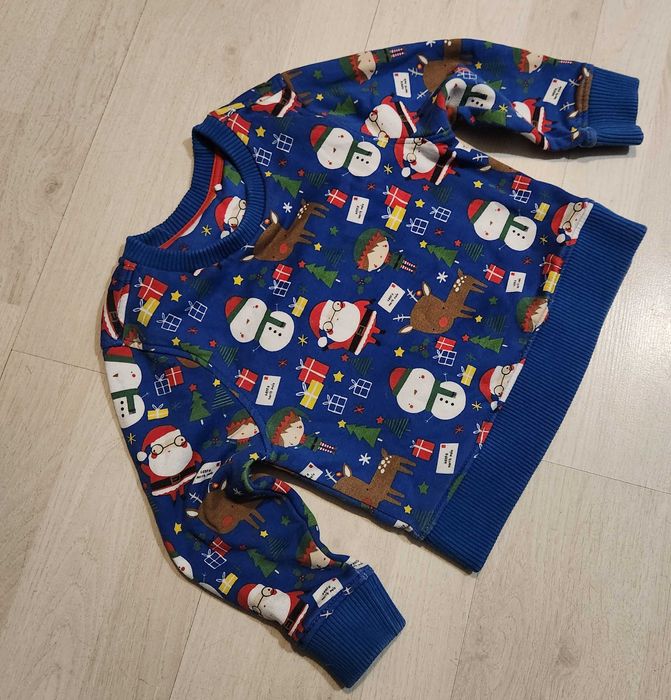 sweter świąteczny mikołaj bluza sweterek 2639