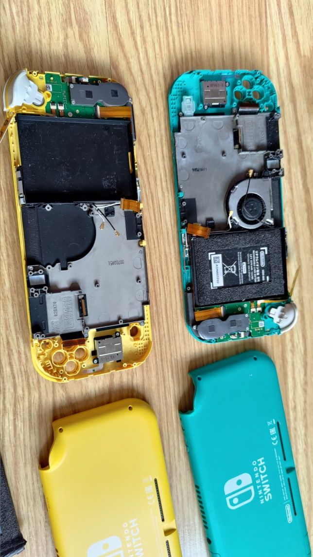 2 x nintendo switch lite na czesci