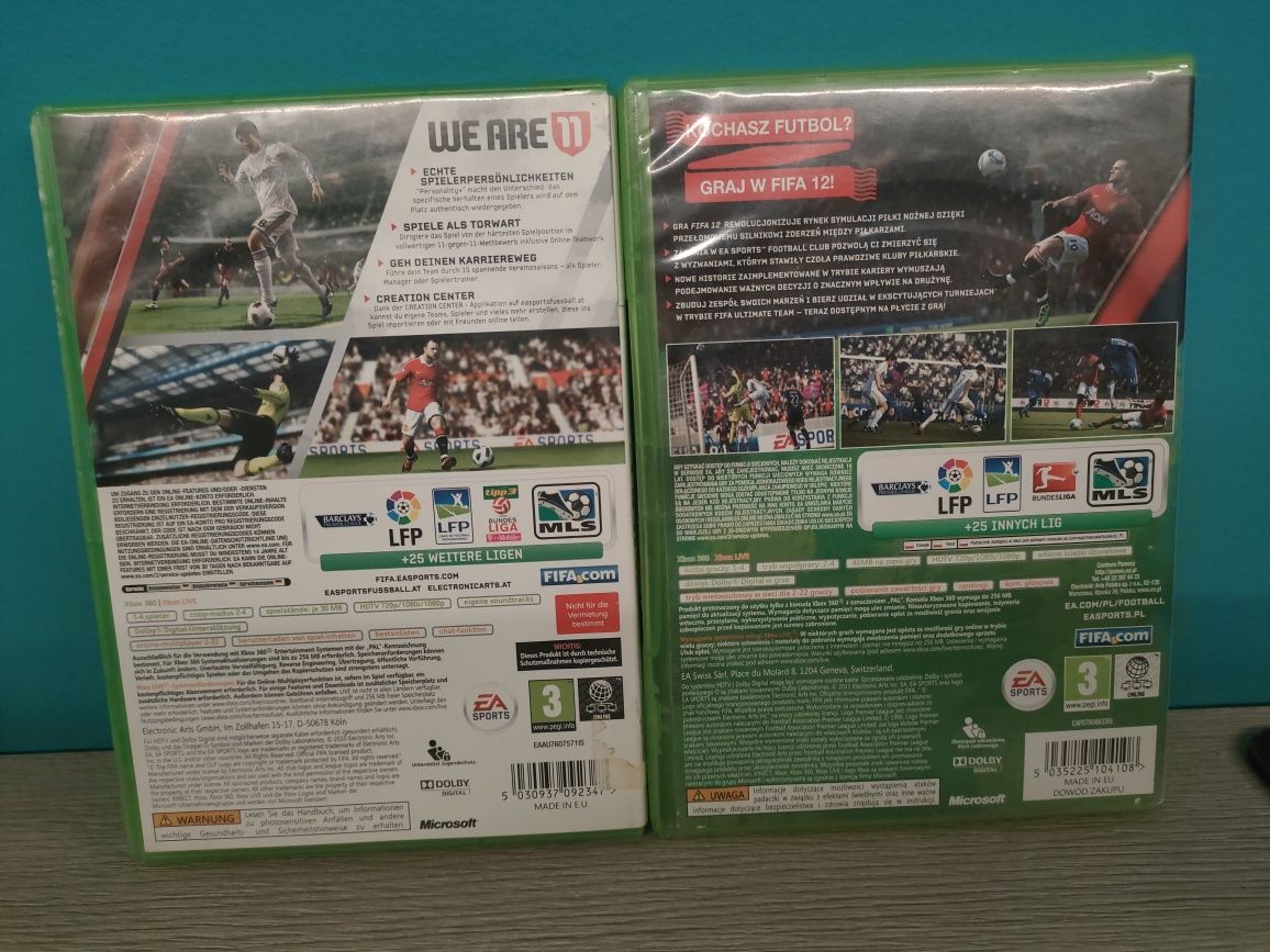 FIFA 11, FIFA 12 na XBOX 360