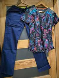 Unirorm USA XS nasze S nowy spodnie rayon wiskoza śliczna bluza -50%
