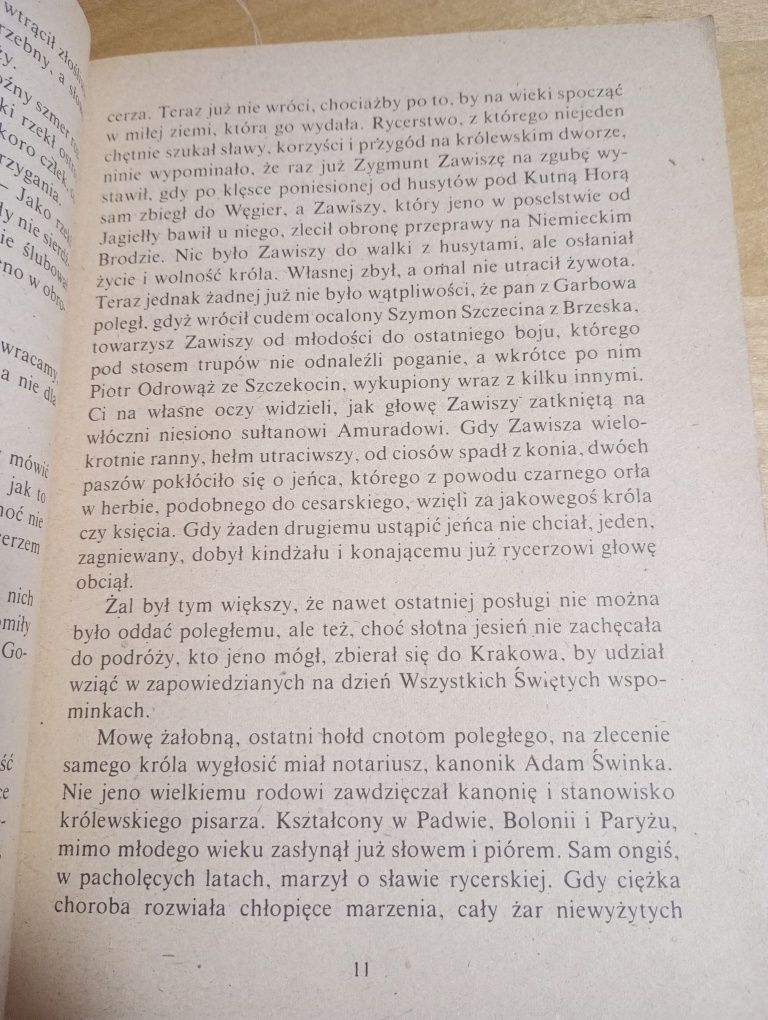 O zawiszy czarnym opowieść Karol Bunsch