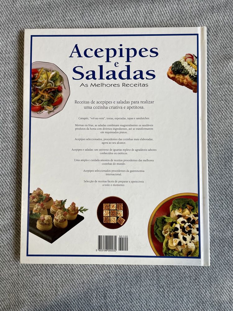 Livro: "Acepipes e Saladas"