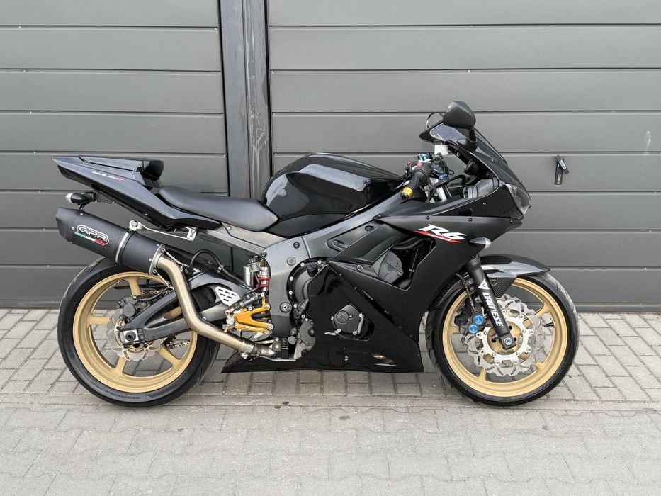 Yamaha R6 z 2006r rj09 wydech GPR niemcy