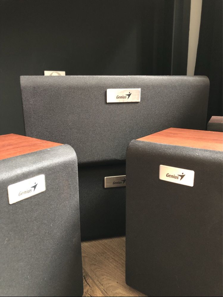 Zestaw głośników 5.1 Genius SW-HF 5,1 200 W brązowy