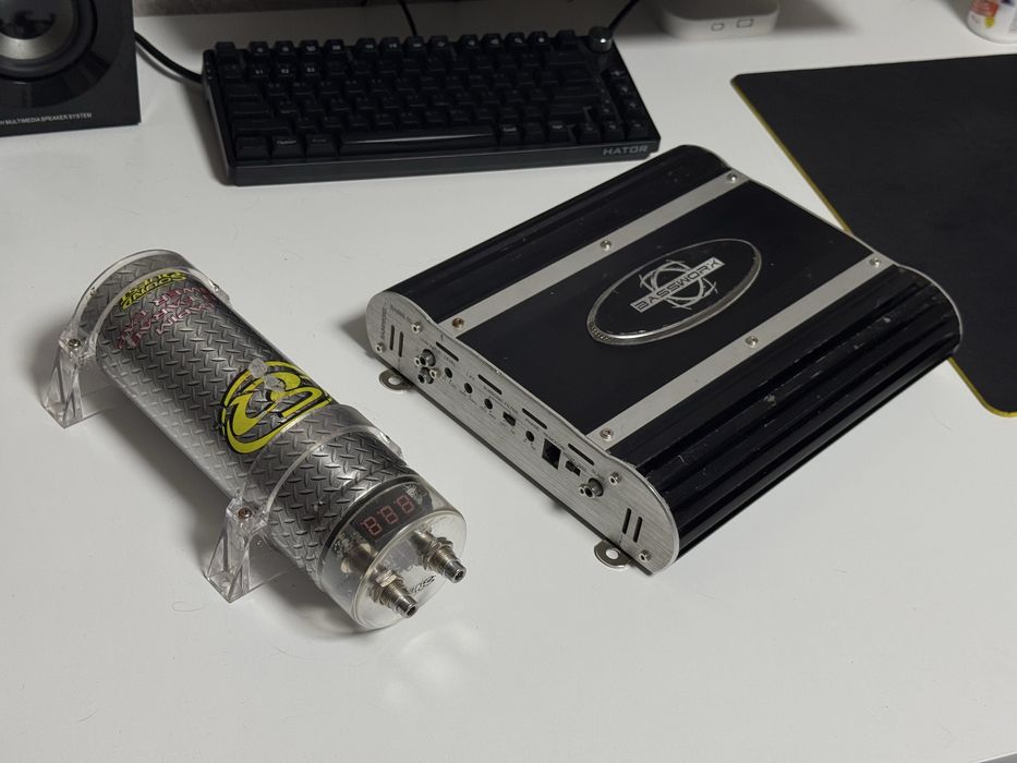 Двуканальний підсилювач звуку 850 Watt автомобільний