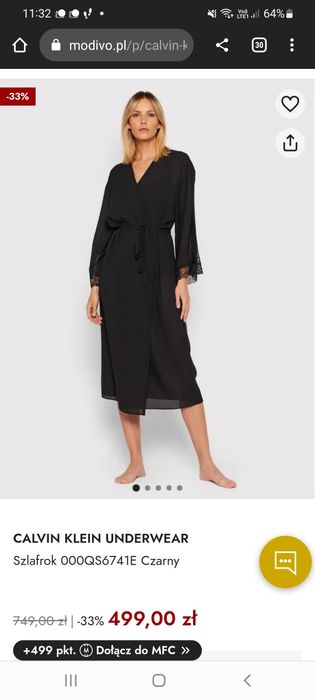 Sprzedam szlafrok Calvin Klein