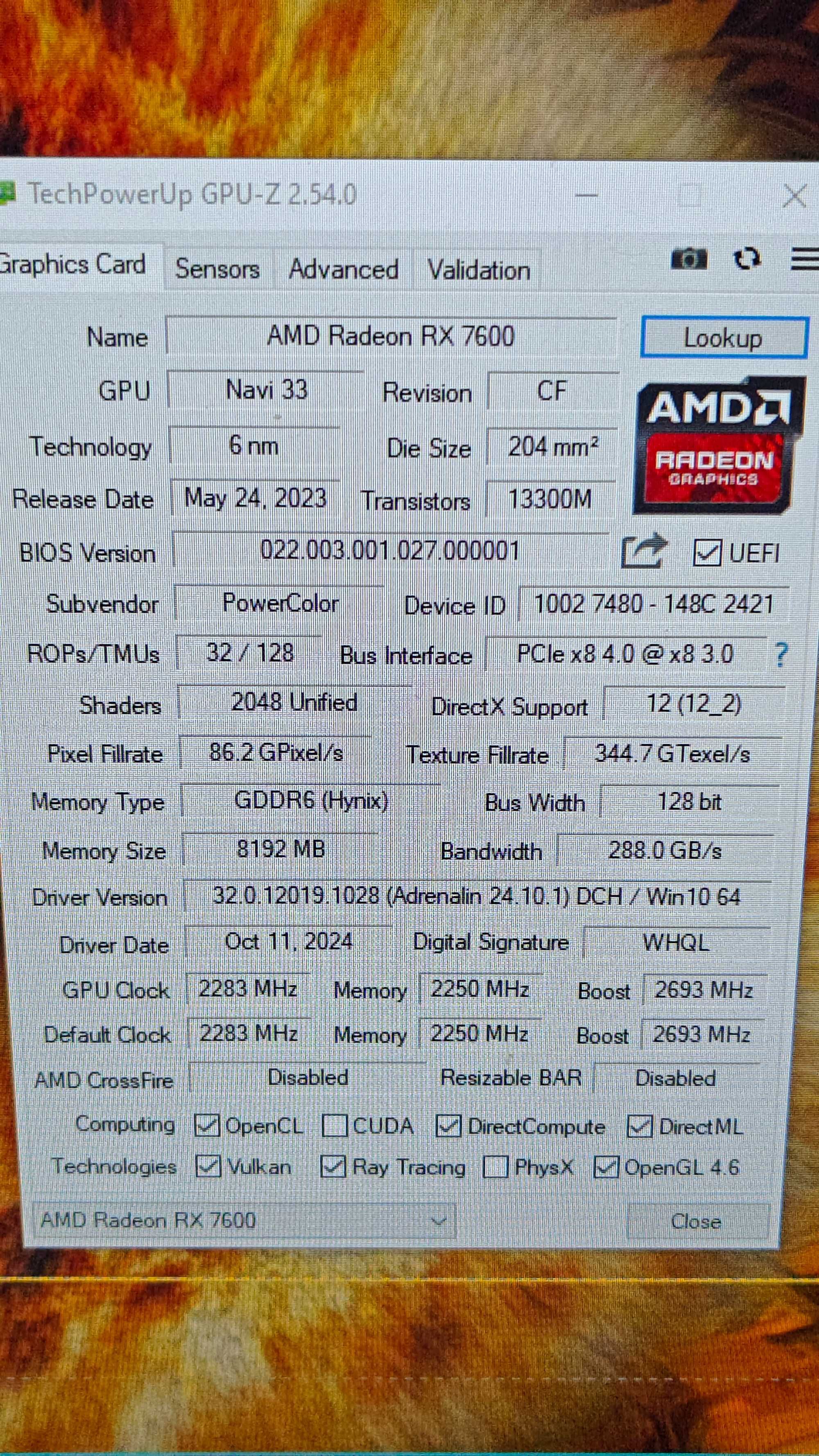 Ryzen 3600/B450/RX 7600 8GB/DDR4 32GB 3200MHz/SSD ПК ігровий