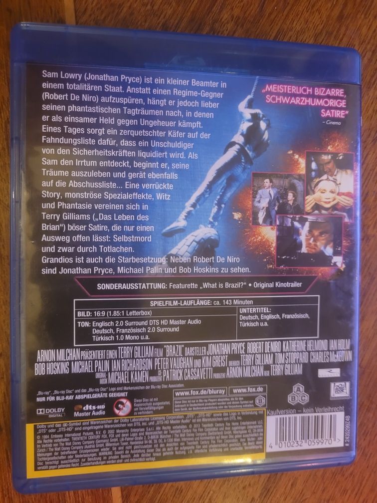 Blu-Ray Brazil 2013/1985 Twenteth / Lektor PL
