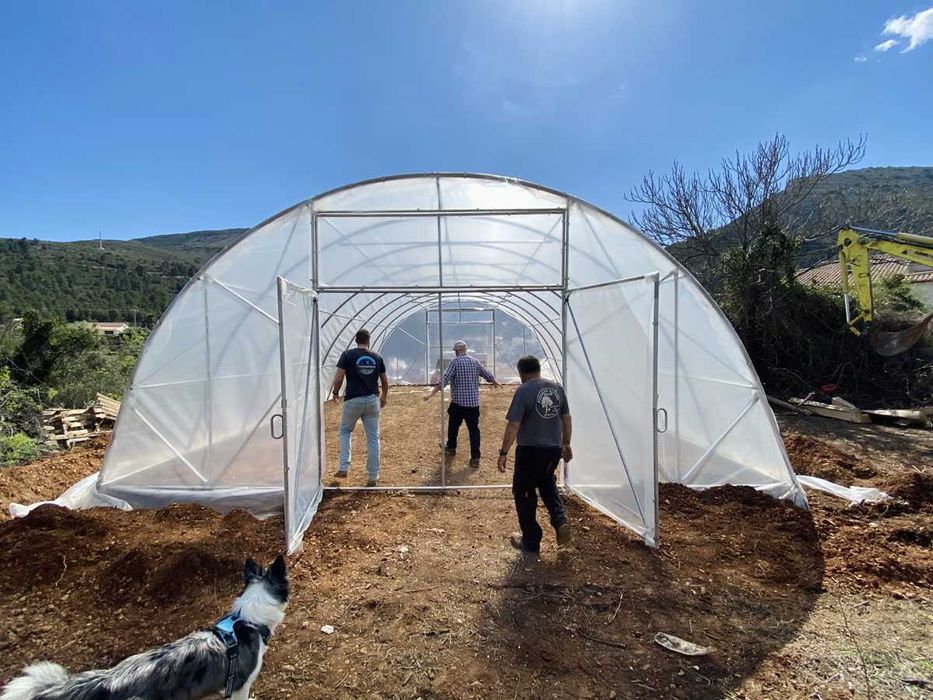 ESTUFA PRO Túnel com 8m X 12m