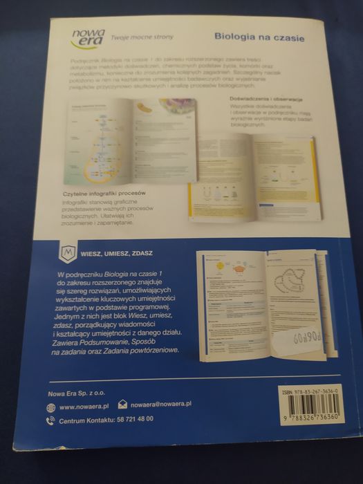 BIOLOGIA Na Czasie Podręcznik poziom ROZSZERZONY