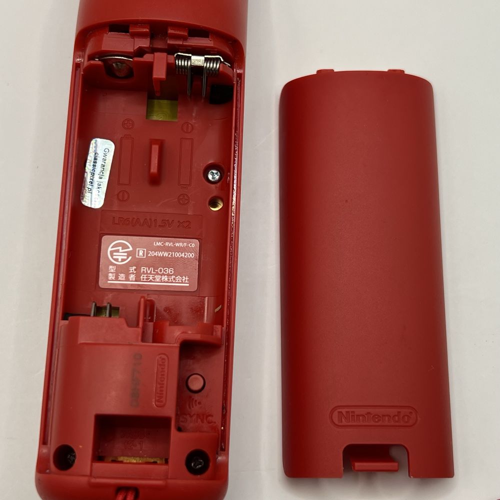 Wii Remote Motion Plus Wiilot Pilot do Nintendo Wii Oryginał Czerwony