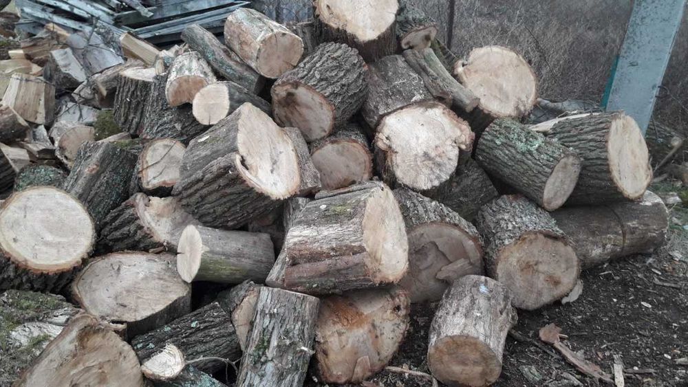 Дрова метровка,пиляні, колоті,дуб,ясень.