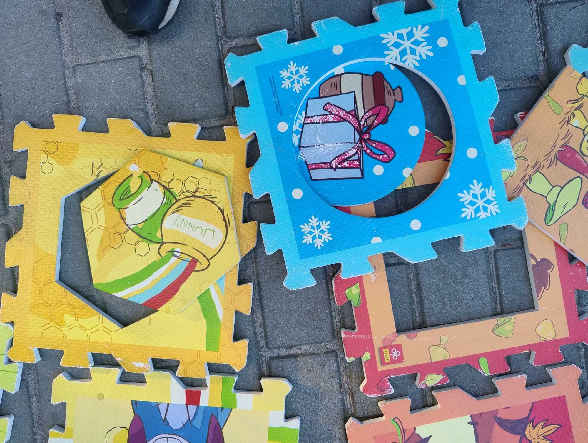 Piankowe puzzle Kubuś Puchatek