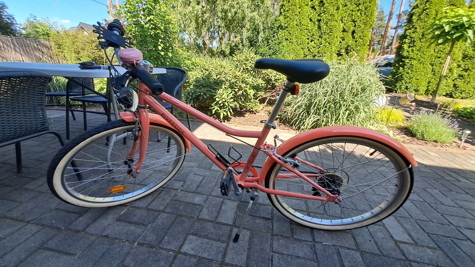 Rower trekkingowy Btwin Riverside  24 cale z Decathlonu
