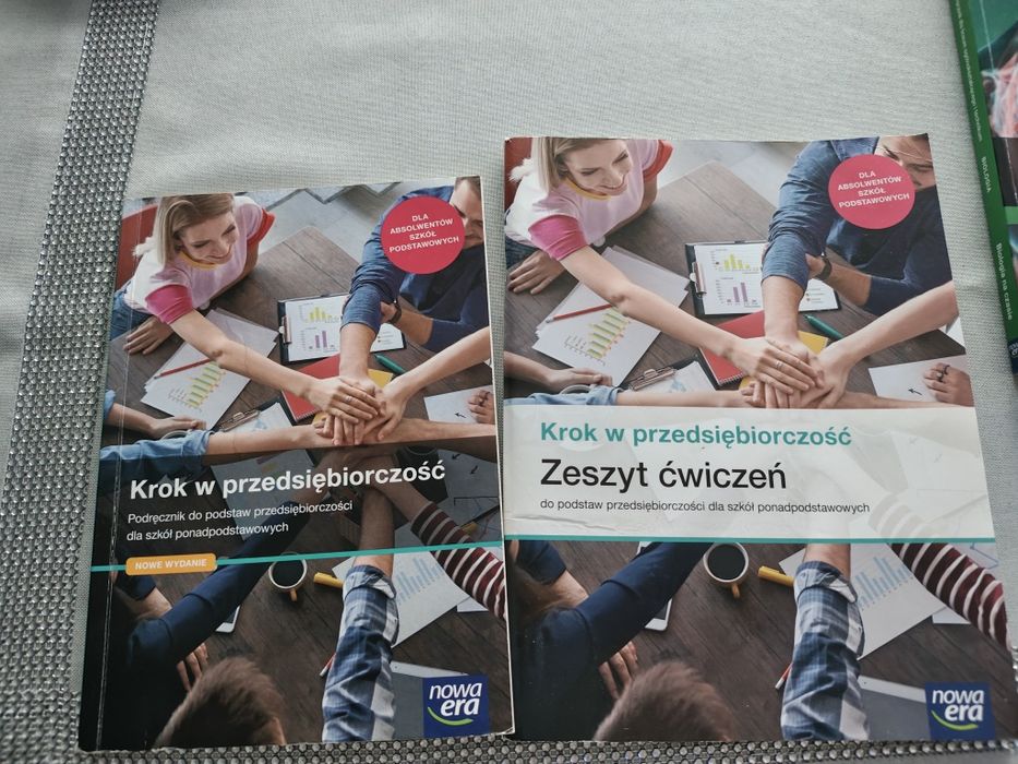 Krok w przedsiębiorczość. Podręcznik i ćwiczenia. Nowa Era