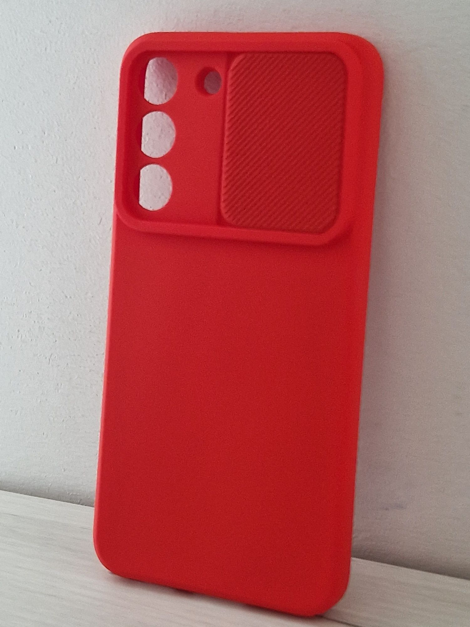Camshield Soft do Samsung Galaxy S22 Czerwony