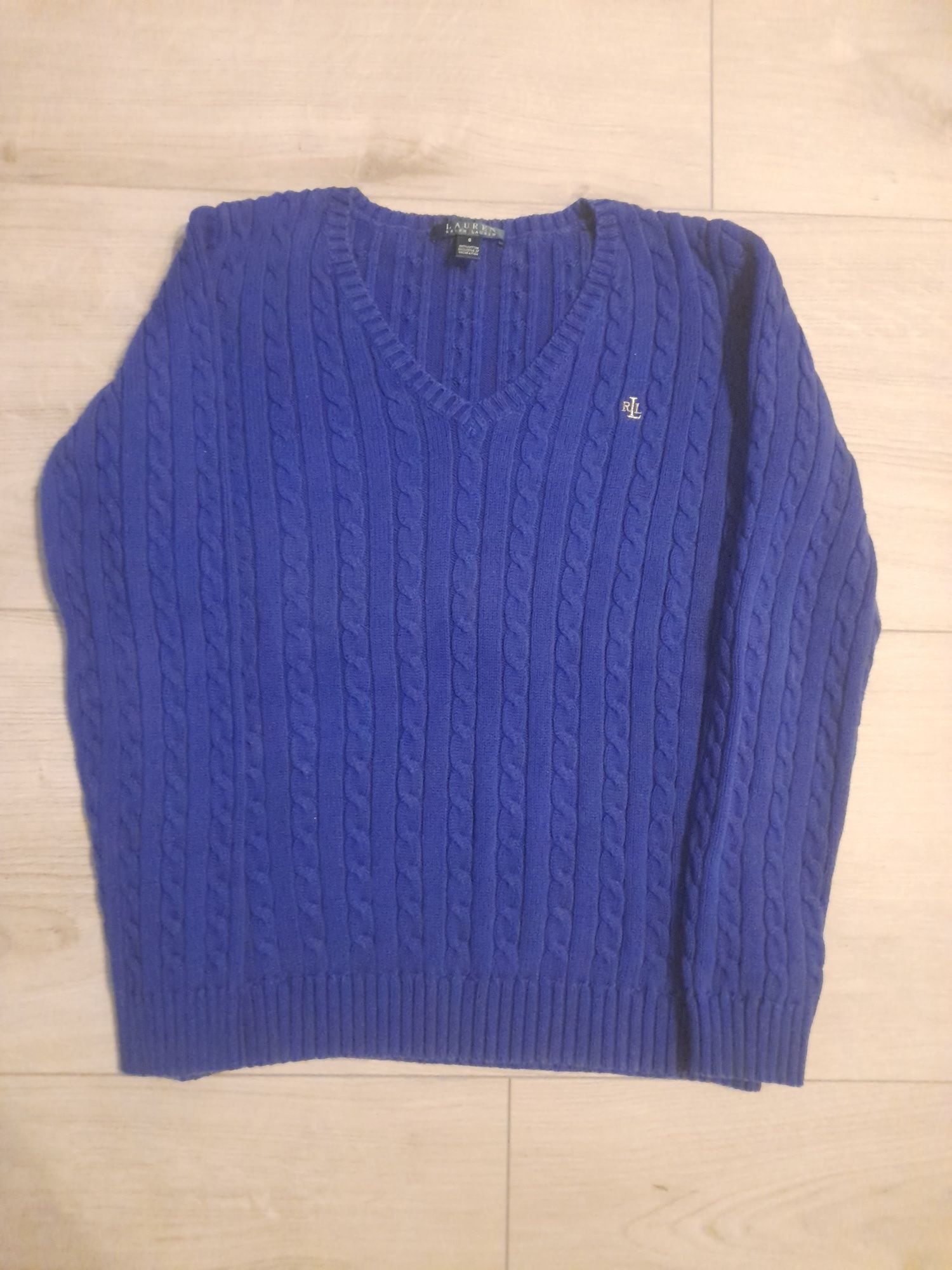 Sweter Ralph Lauren warkocz