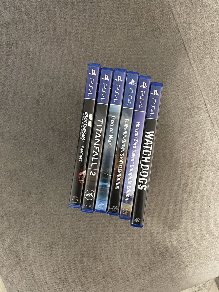 Ігрові диски на PS 4