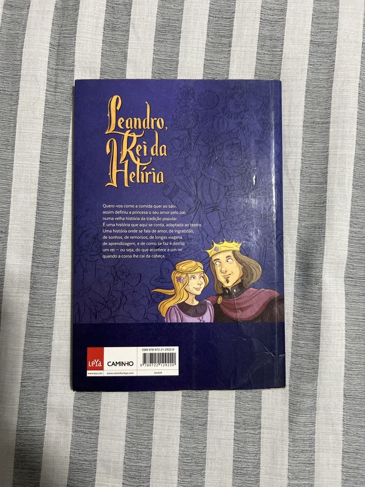 Livro Leandro Rei da Heliría