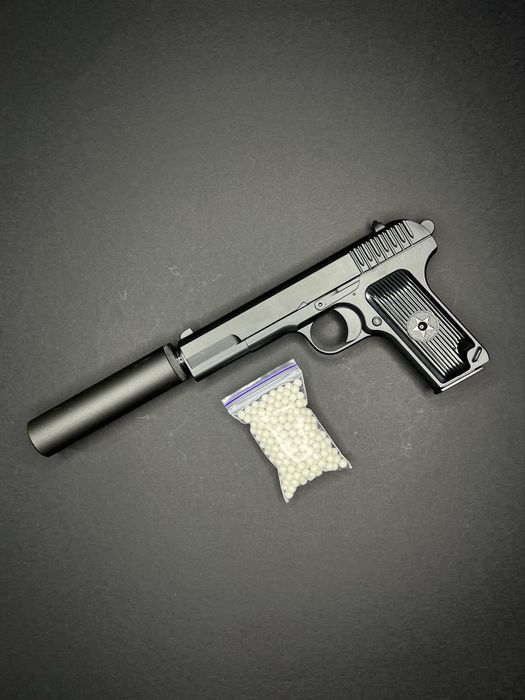 ТТ з глушником PRO - металевий іграшковий пістолет
