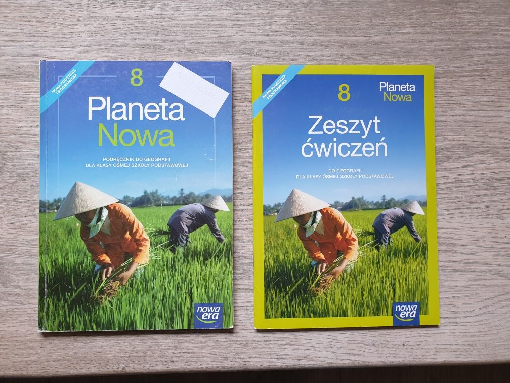 Planeta Nowa 8 podręcznik i ćwiczenia Nowa Era szkoła podstawowa