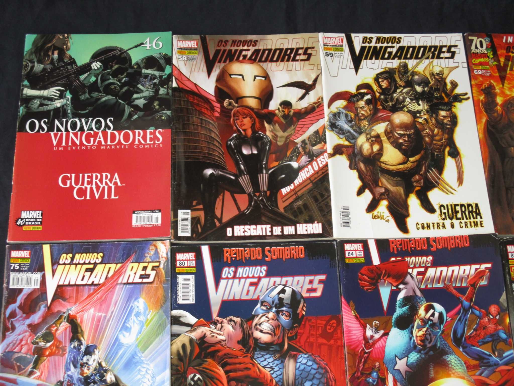 Livros BD Novos Vingadores Marvel Comics Panini