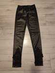 Legginsy LaTeX koronka