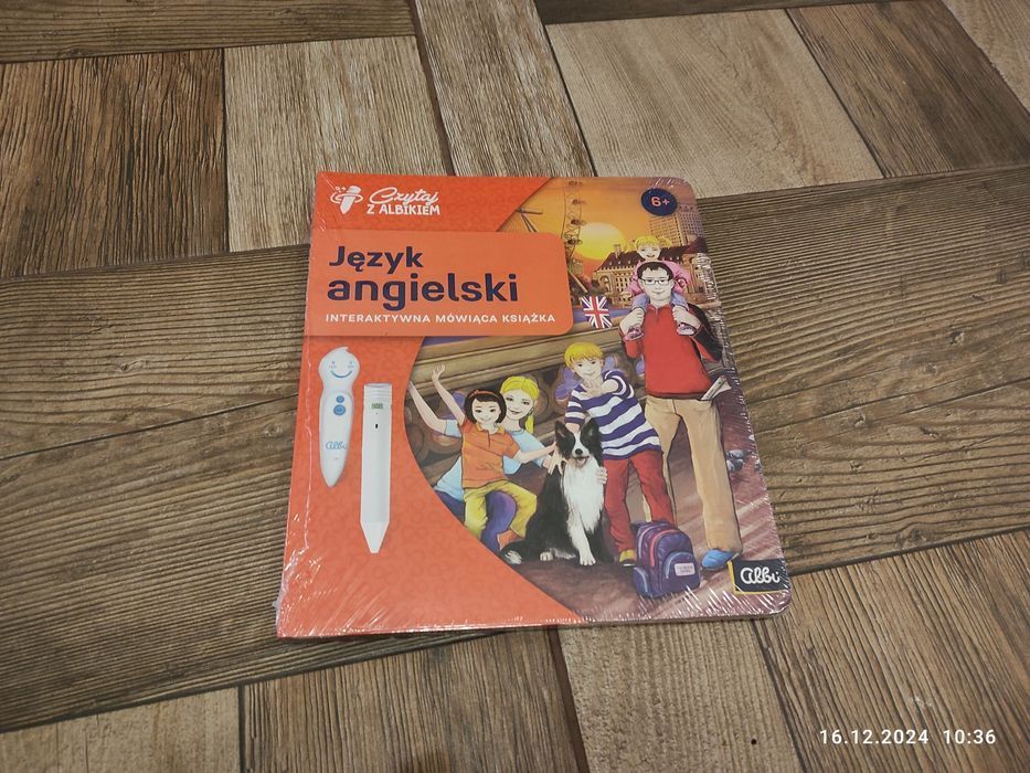 Nowa książka interaktywna Albik Język angielski