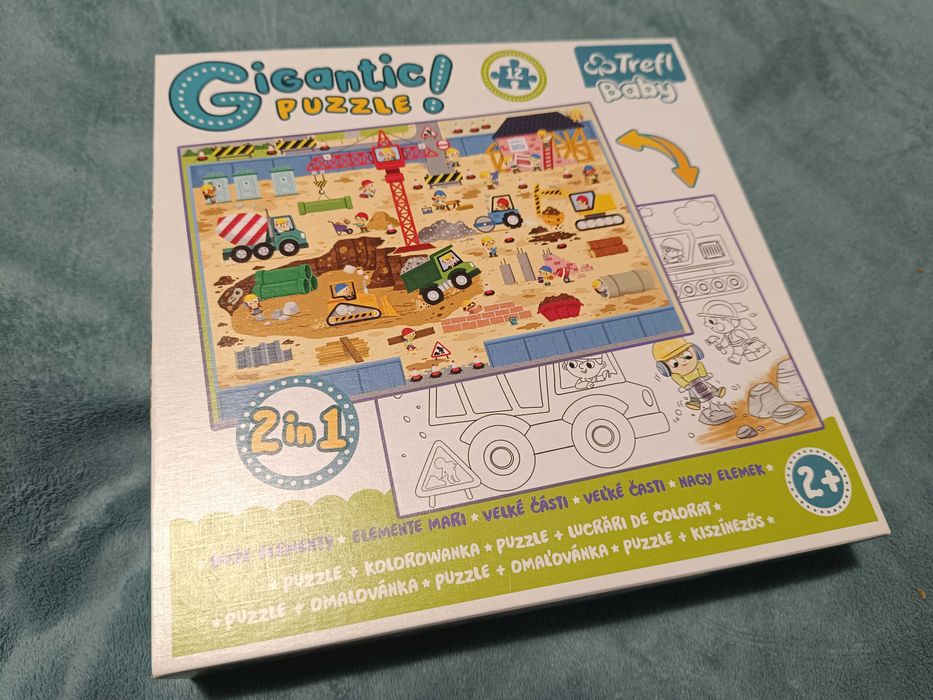 Puzzle Trefl Gigantic Na budowie
