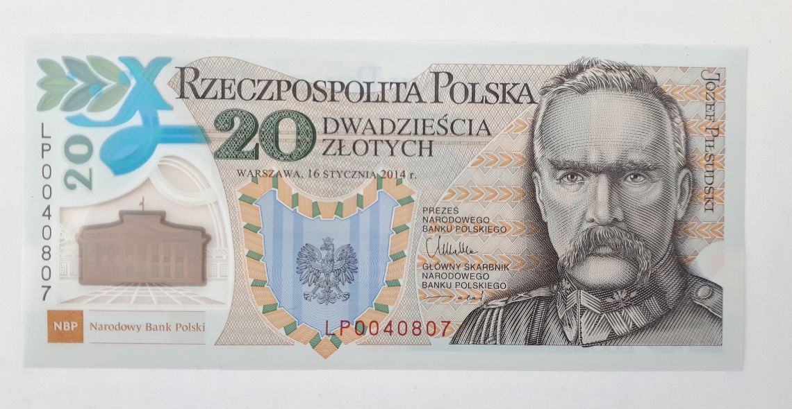 Banknot kolekcjonerski 20 zł