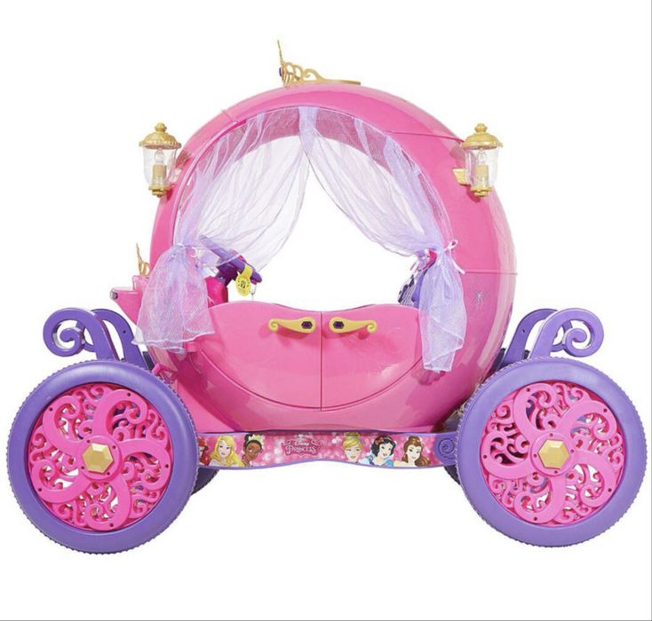 Карета електромобіль для принцеси !