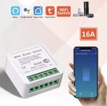 Умный мини выключатель с WiFi 16А