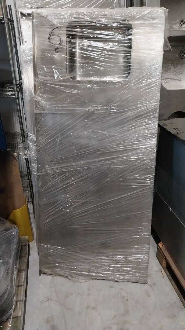 Blat roboczy ze stali nierdzewnej ze zlewem – 181×80 cm