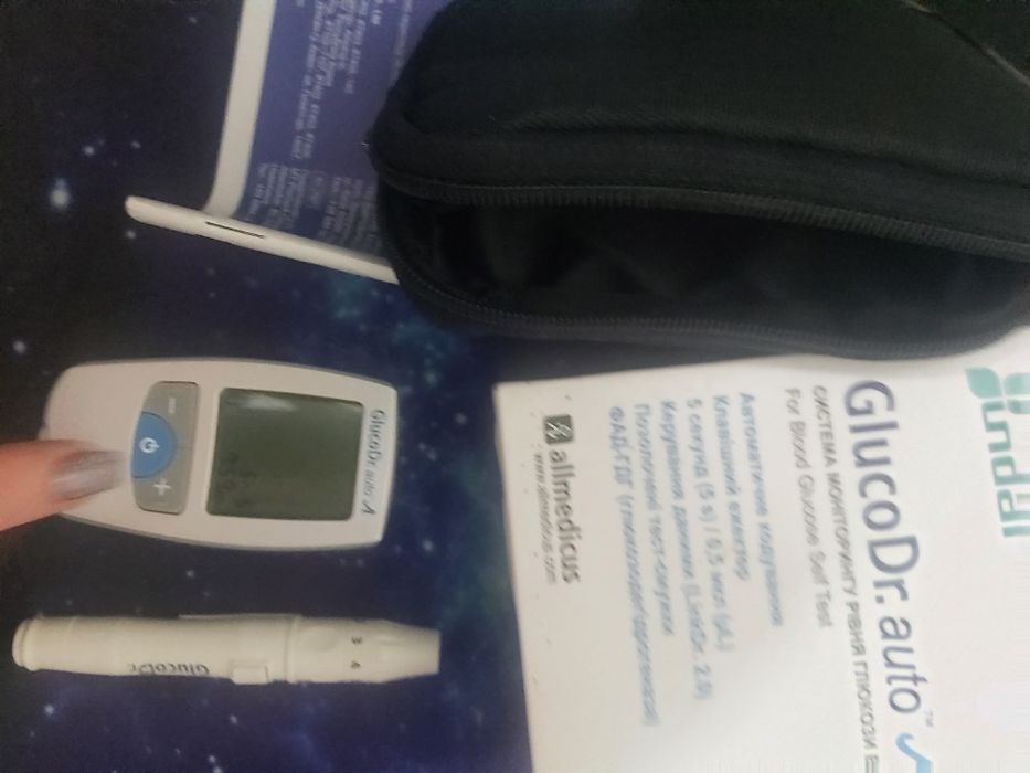 Глюкометр прилад для вимірювання глюкози