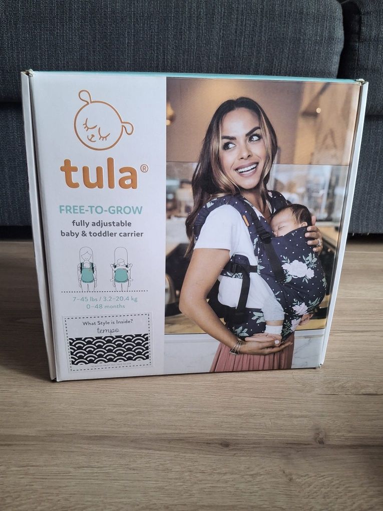Porta-bebé Tula Free-to-Grow - Tempo (usado, excelente estado)