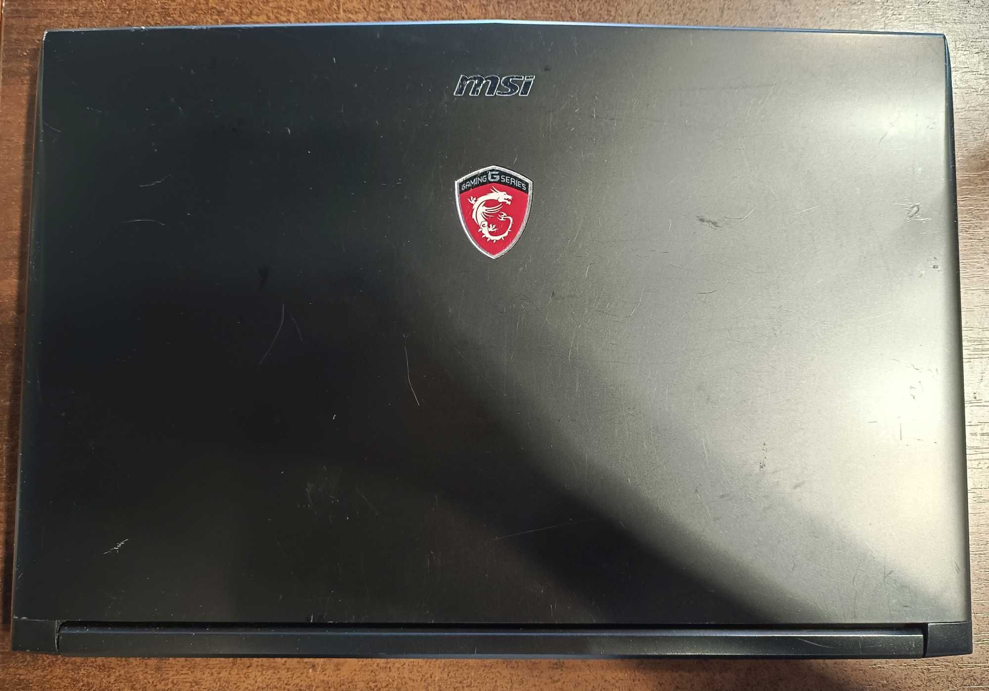 MSI GP72 6QF Leopard Pro/I7-6700HQ/8GB RAM/256SSD/1TB HDD/GTX960M