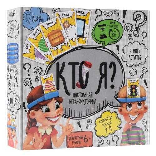 Игра настольная Danko toys "Кто Я?"