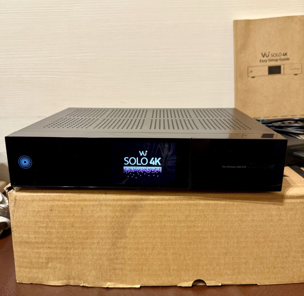 VU+ Solo 4K (Vu Plus) спутниковый ресивер + медиаплеер