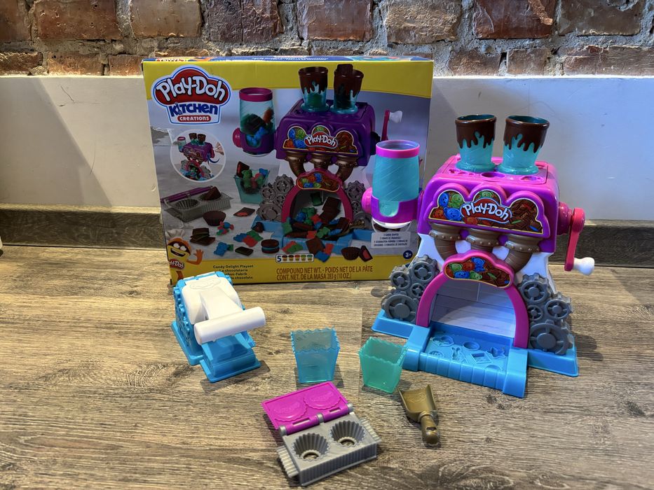 PlayDoh ciastolina fabryka cukierkow i czekolady