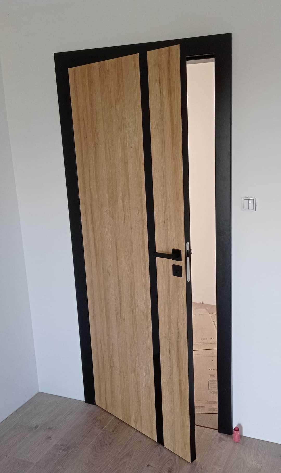 DRZWI WEWNĘTRZNE Kompleksowo z Ościeżnicą Regulowaną Do Domów !!