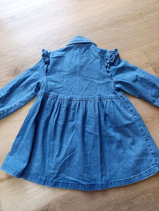 Sukienka jeansowa rozmiar 86 F&F
